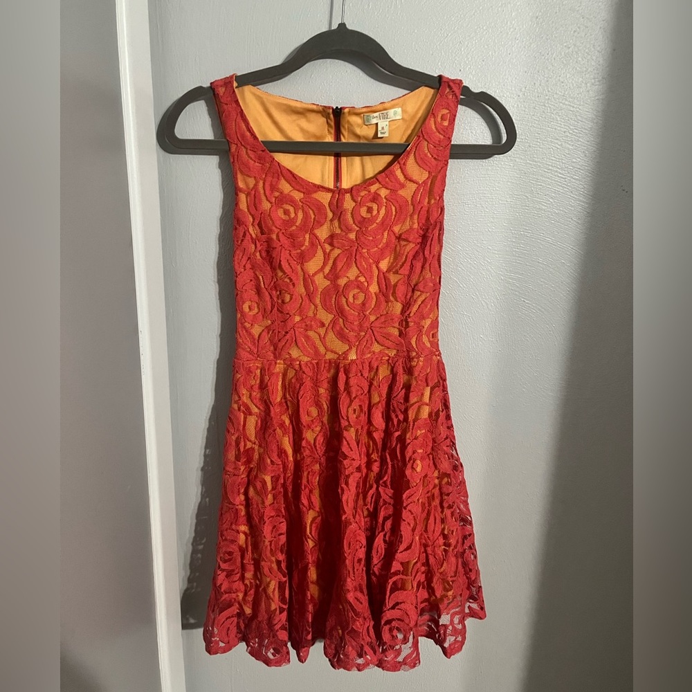 Love, Fire Medium A-Line Dress